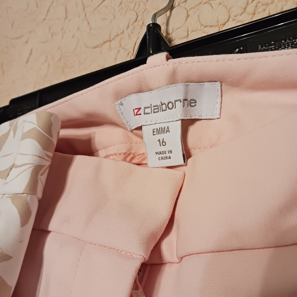 Set of 2 Liz Claiborne "Emma" pants Spring 16 NWOT Stretch Slim Straight leg - Picture 3 of 8